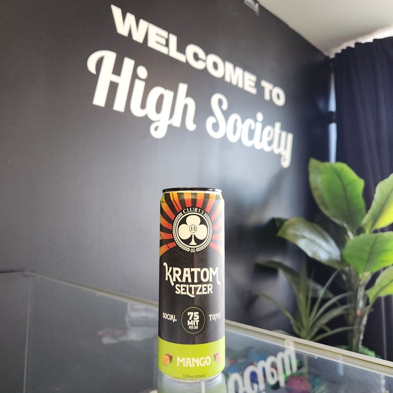 Club 13 Kratom Seltzer - Mango