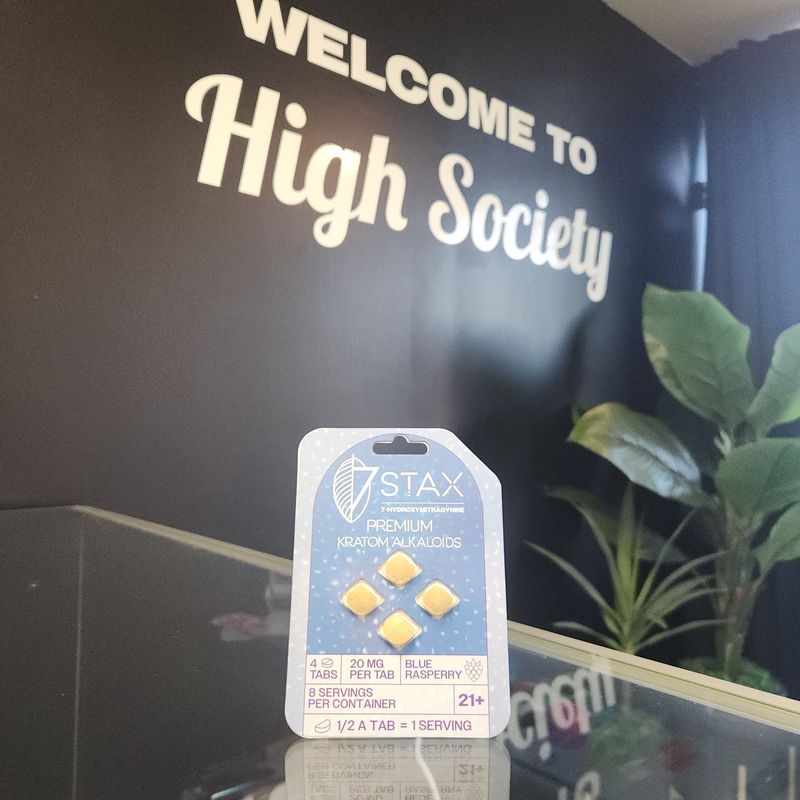 7Stax 20mg 4ct - Blue Raspberry