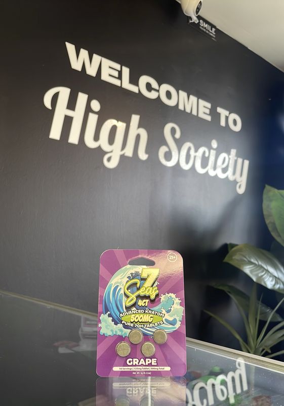 7Seas 500mg 4ct - Grape