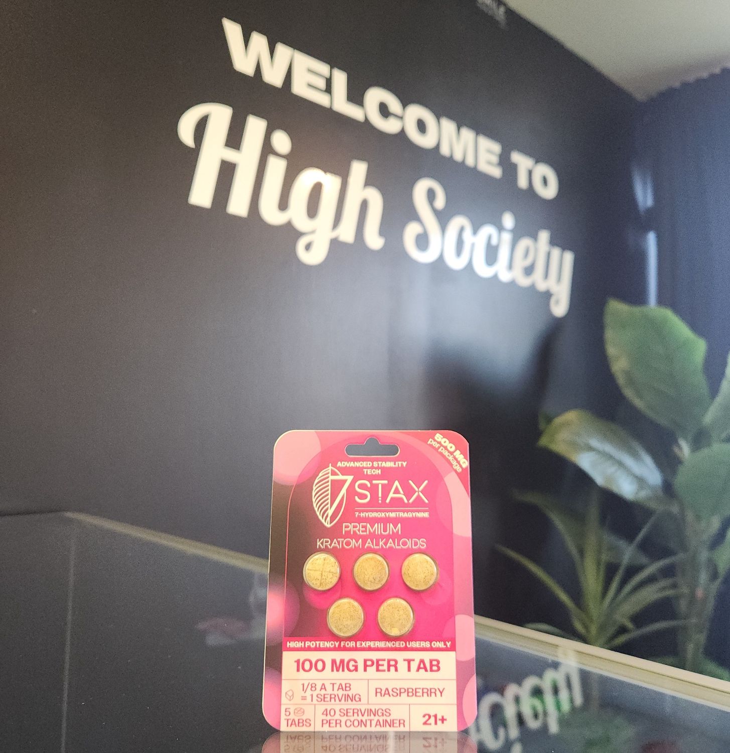 7Stax 100mg 5ct - Raspberry