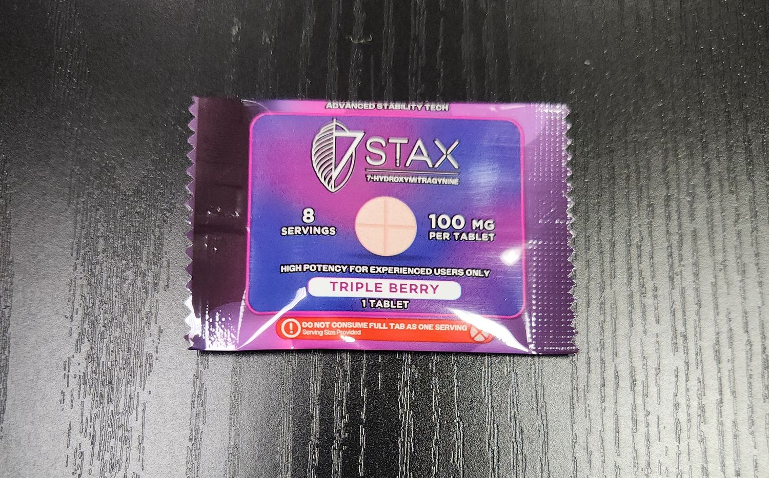 7Stax 100mg Single - Triple Berry
