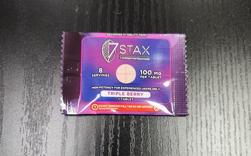 7Stax 100mg Single - Triple Berry