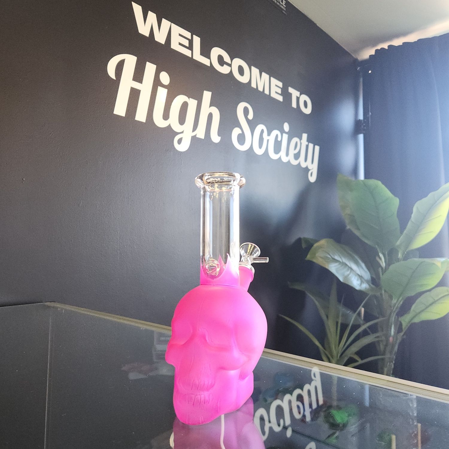 Skull Water Pipe - Pink