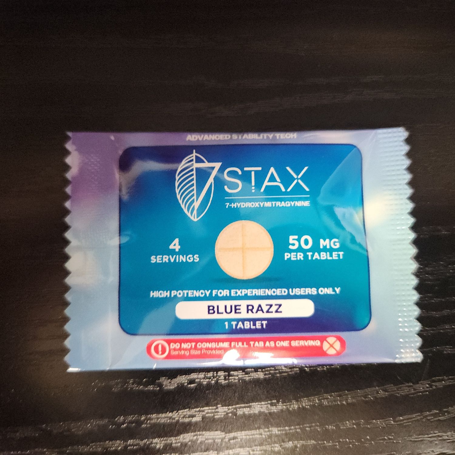 7Stax 50mg Single - Blue Razz