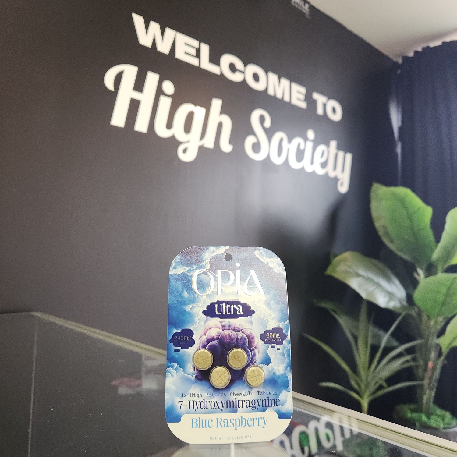 Opia 60mg 4ct - Blue Raspberry