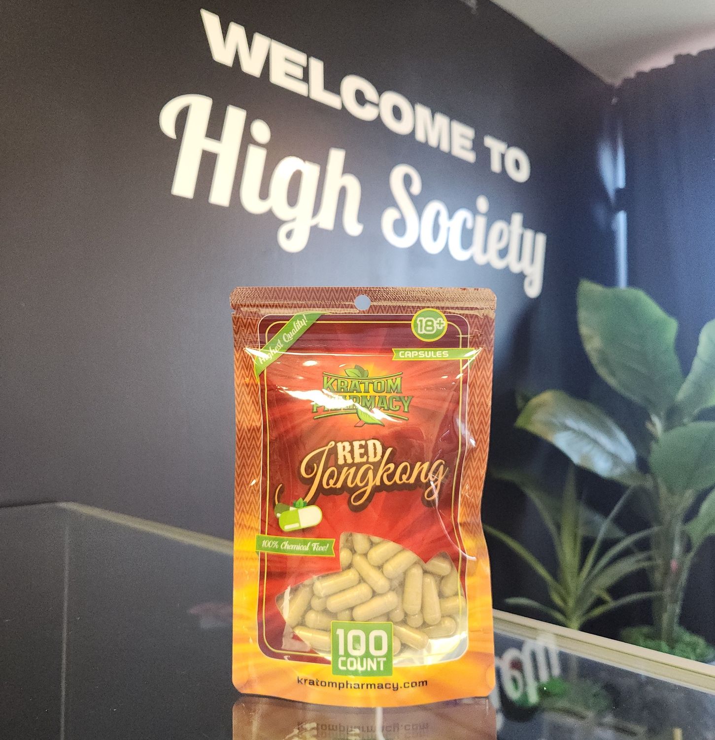 Kratom Pharmacy - Red Jongkong 100ct