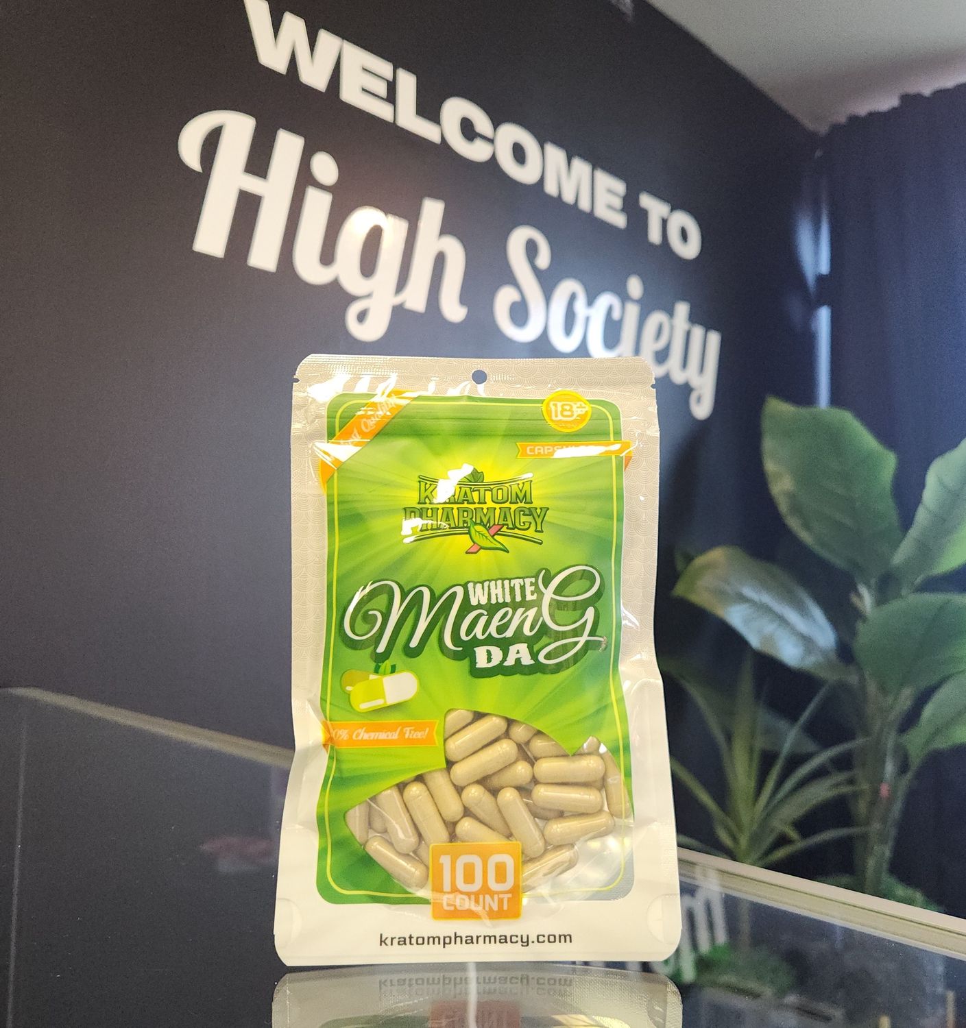 Kratom Pharmacy - White Maeng Da 100ct