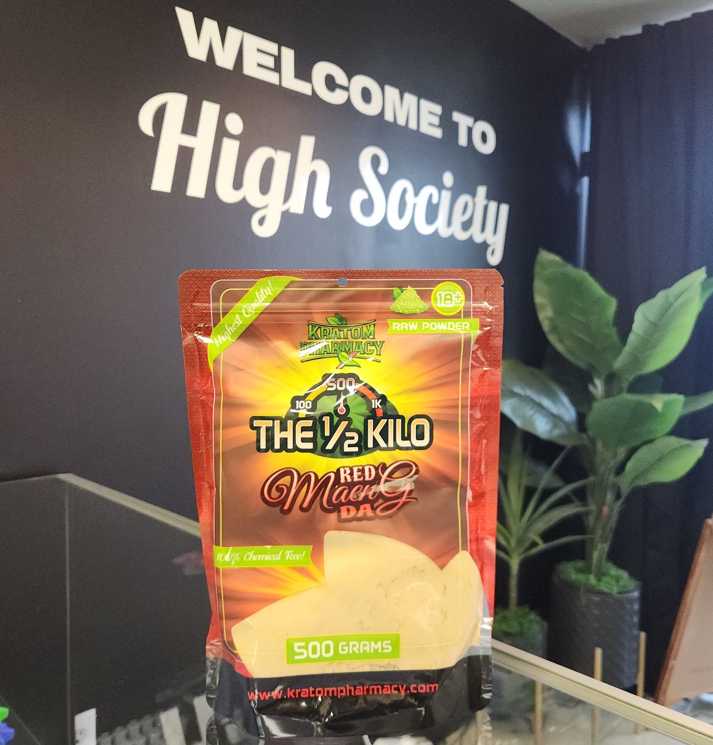 Kratom Pharmacy - Red Maeng Da 1/2 Kilo