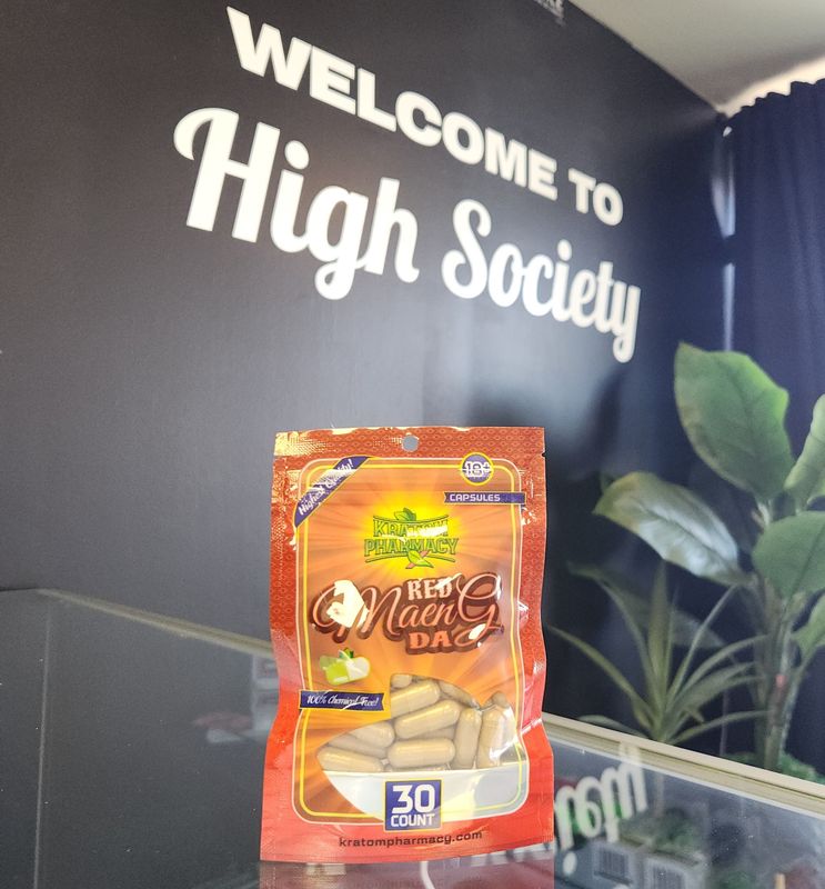 Kratom Pharmacy - Red Maeng Da 30ct