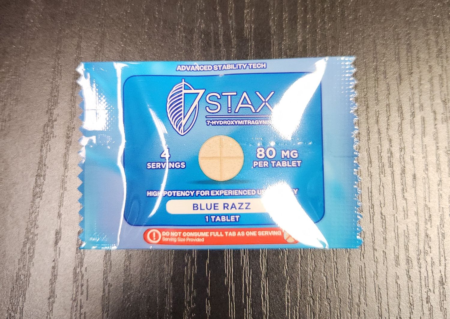7Stax 80mg Single - Blue Razz