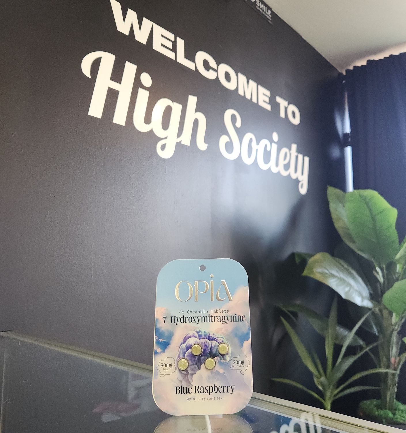 Opia 20mg 4ct - Blue Raspberry