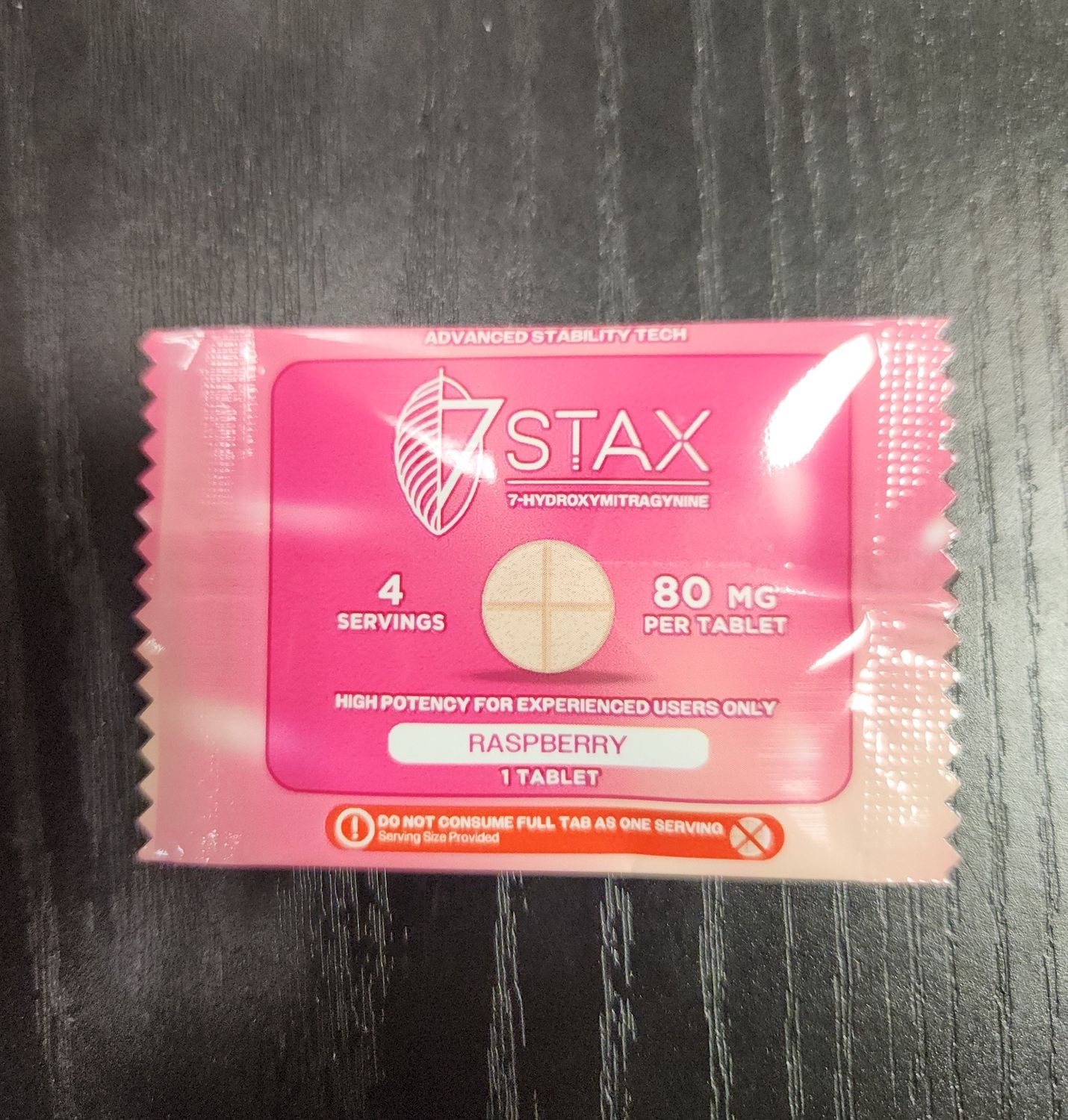 7Stax 80mg Single - Raspberry