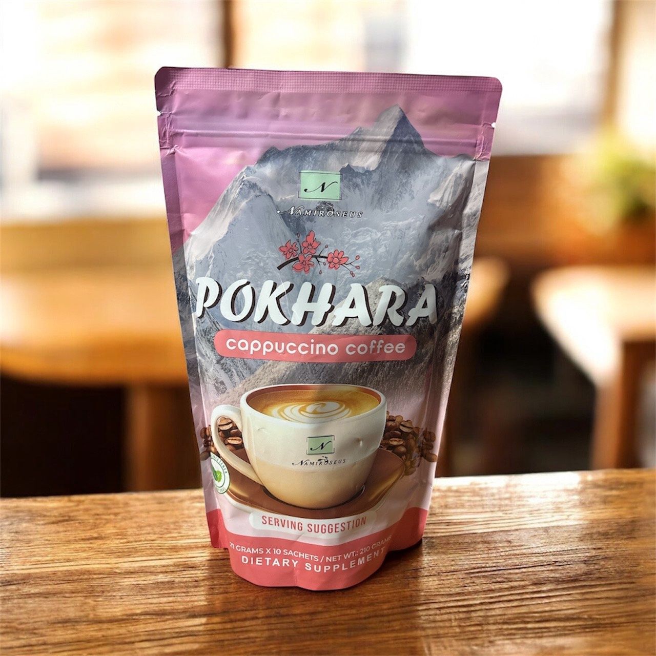 Pokhara Capuccino Coffee 21g x 10 sachets