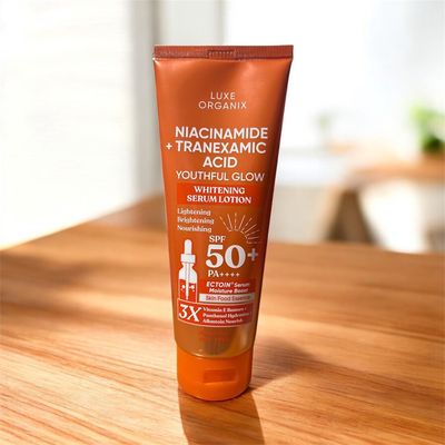 Luxe Organix Niacinamide + Tranexamic Acid Lotion Spf50 250ml