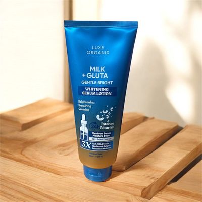 Luxe Organix Milk+Gluta Serum Lotion 350ml