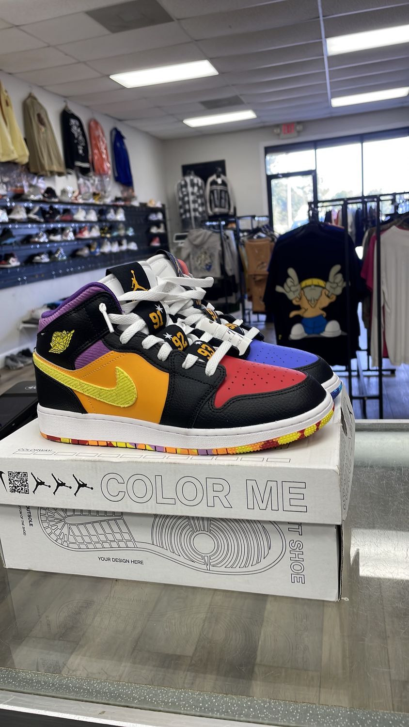 AIR JORDAN 1 mid ss (gs)