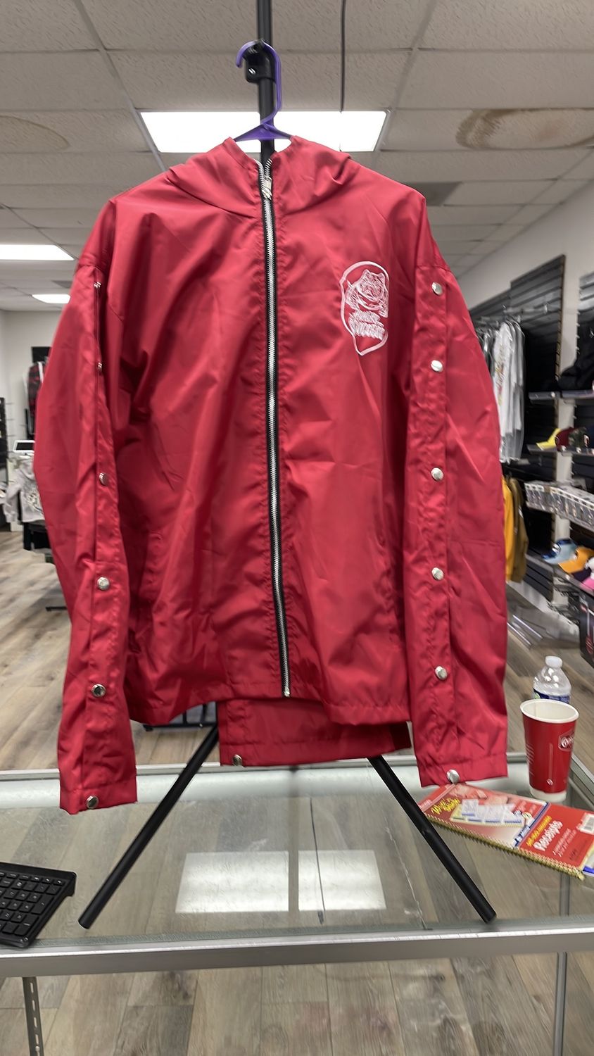 HUNGRY FOR SUCCESS- SWEAT SUITE LARGE RED