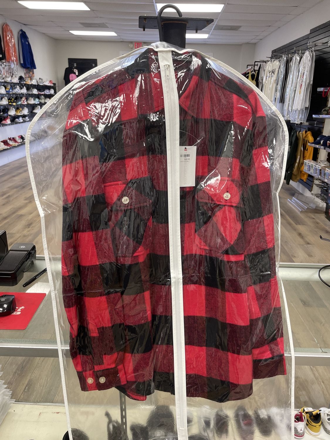 FLANNEL WOOL SHIRT  SMALL