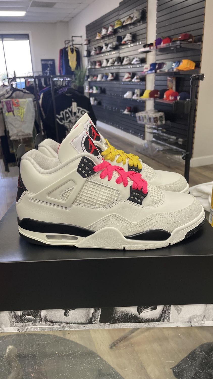 AIR JORDAN 4 RETRO OG FC USED SIZE 10