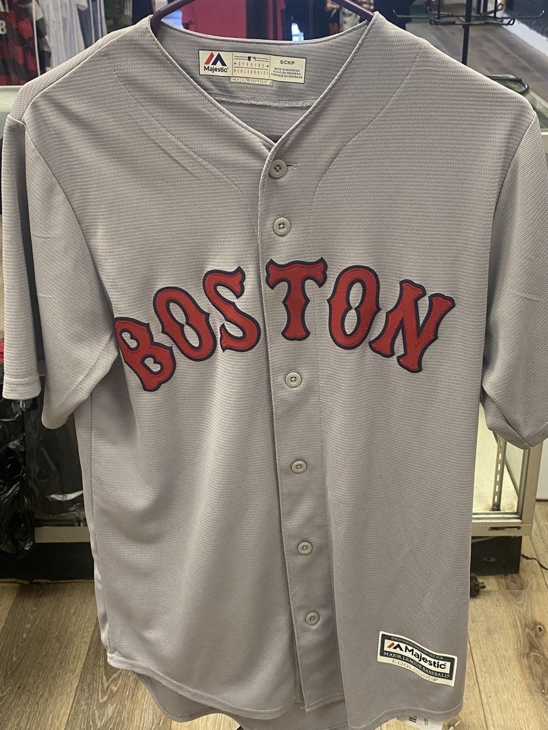 BOSTON BASE BALL JERSEY USED