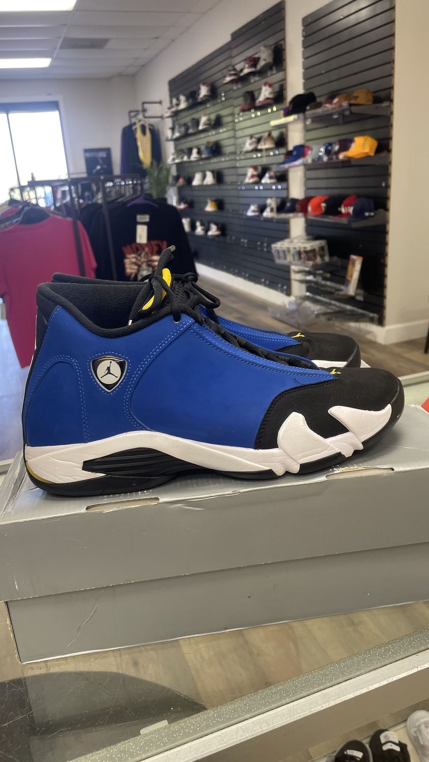 AIR JORDAN 14 SIZE 10.5 USED REPLACEMENT BOX