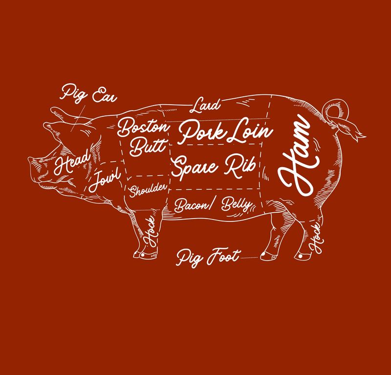 Half Butchered Hog (Deposit Only)