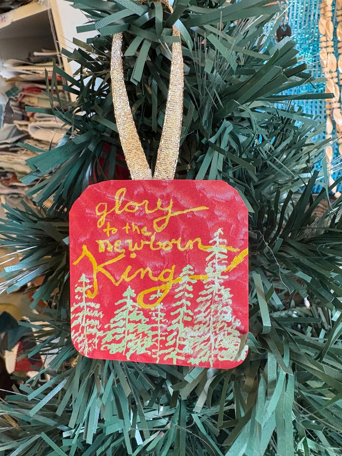 Tile Ornament - Handpainted
