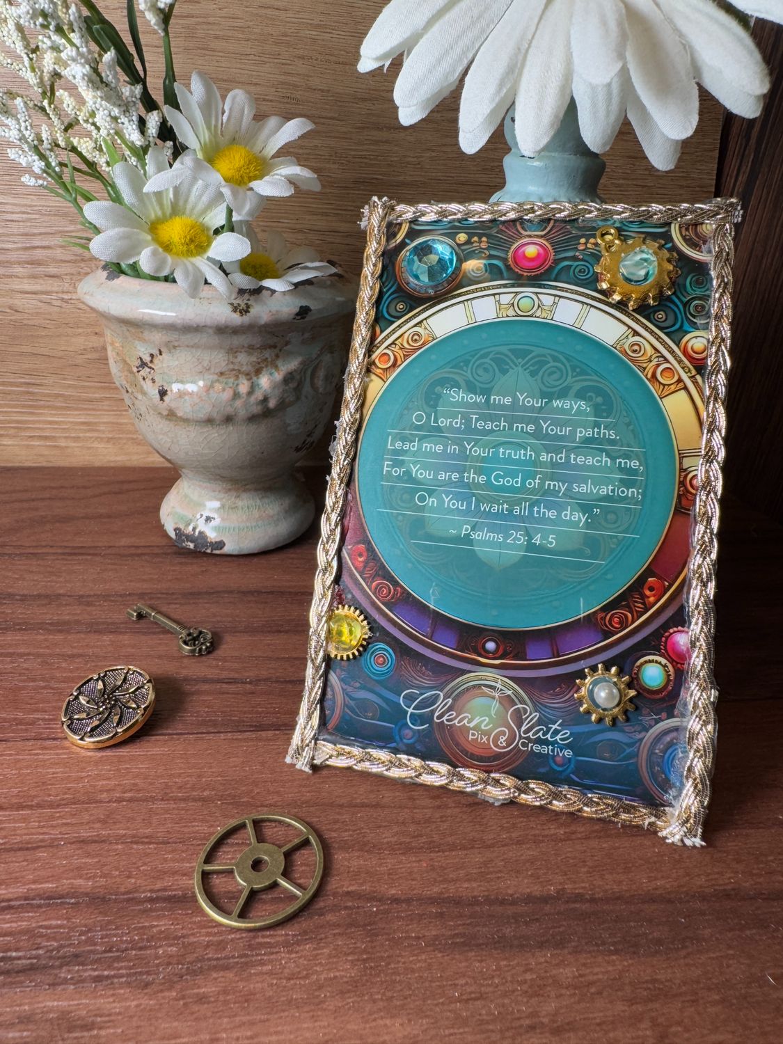 Scripture Card - Psalm 25:4-5