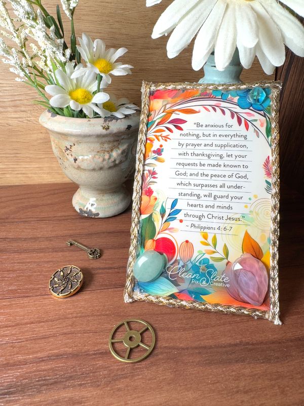 Scripture Card - Philippians 4:6-7