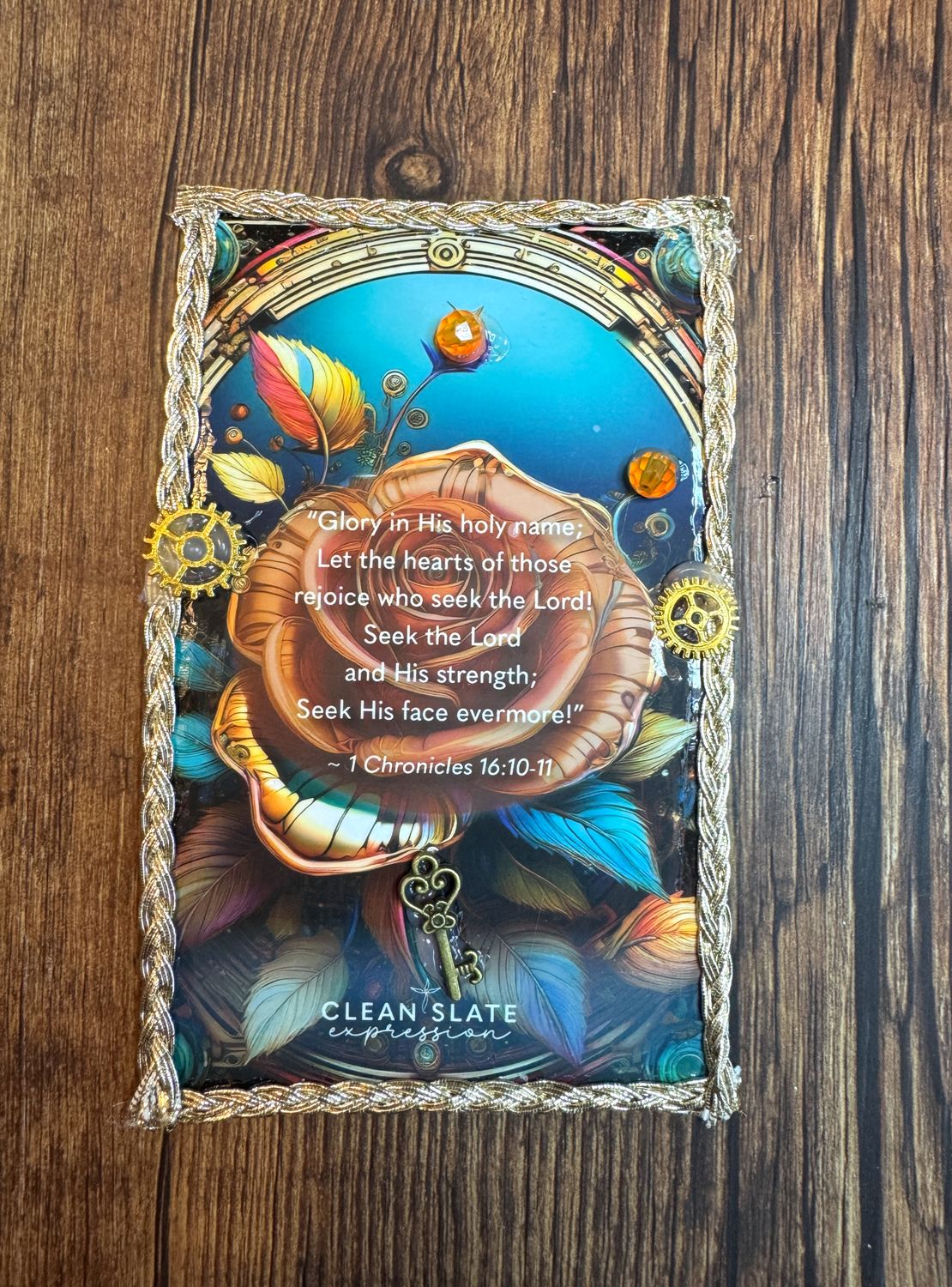 Scripture Card - I Chron. 16: 10-11