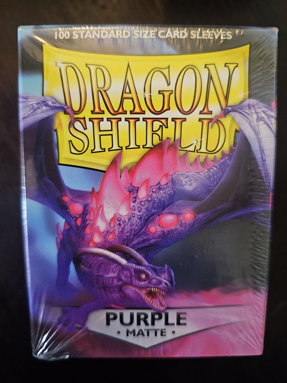 Dragon Shield Sleeves, Colour: Purple Matte