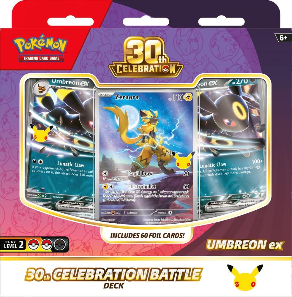 30th Celebration -- Battle Deck Umbreon ex (pre-order)