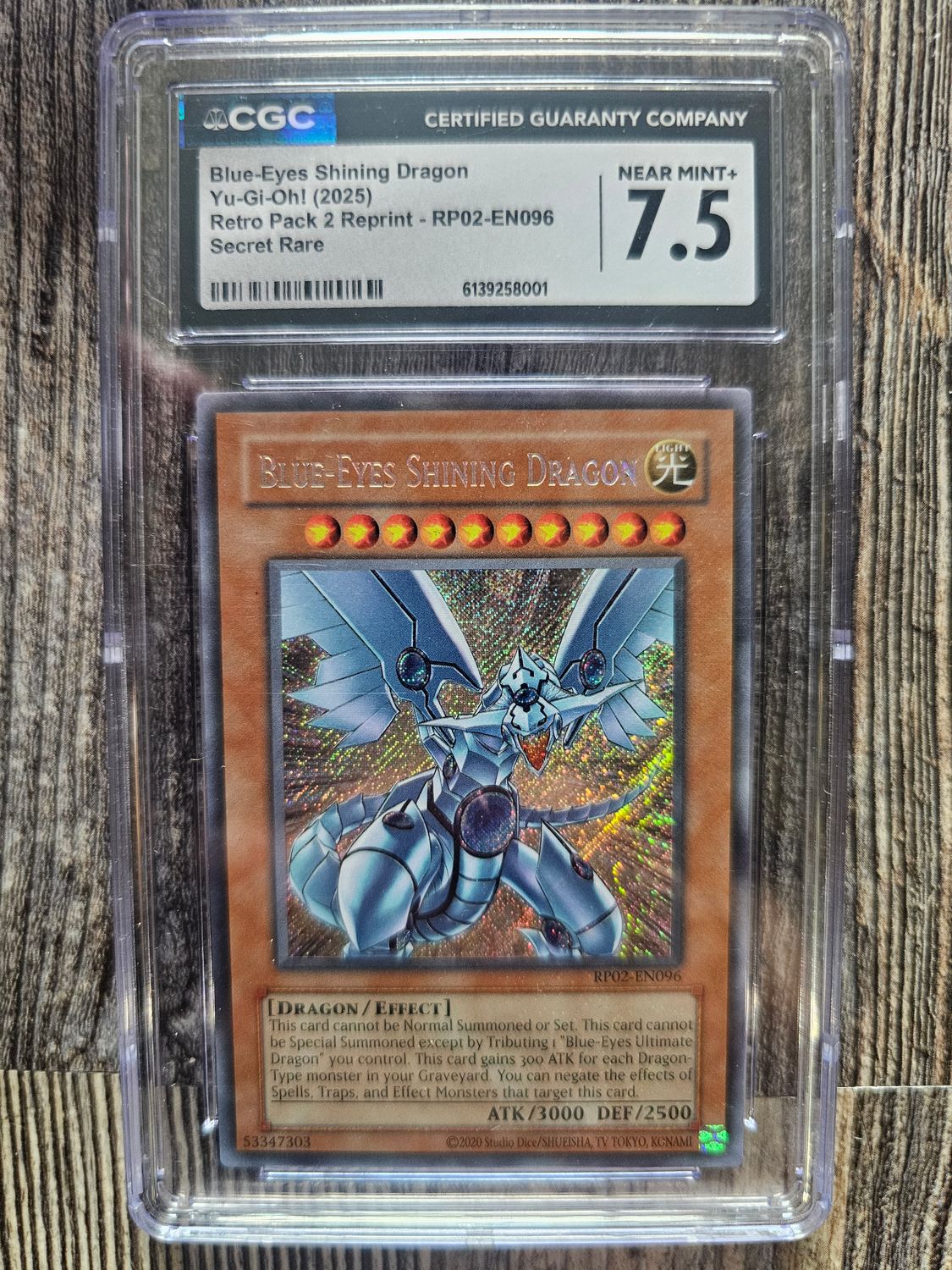 CGC 7.5 BESD retro pack 2 reprint