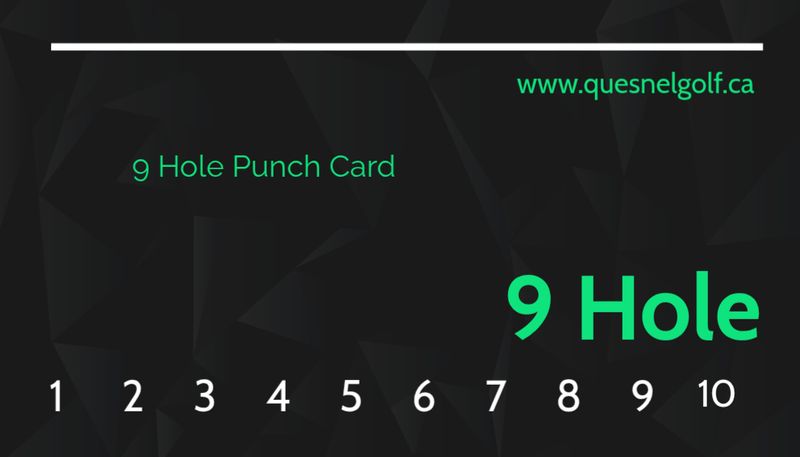 punch card 9 hole 10 game