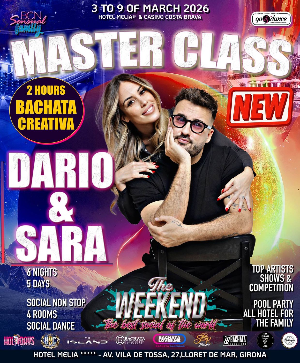 DARIO & SARA MASTER CLASS - INDIVIDUAL DARIO & SARA MASTER CLASS - INDIVIDUAL