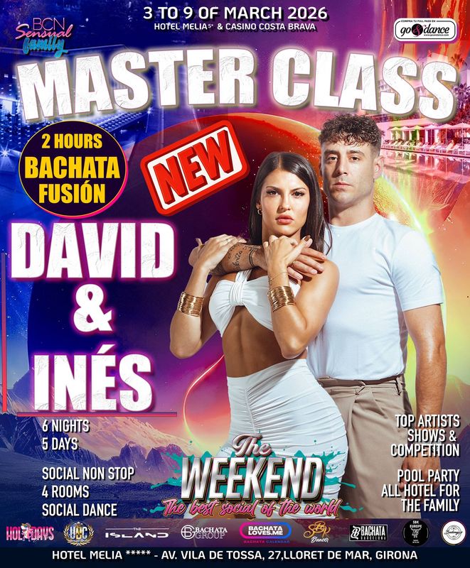 DAVID & INES MASTER CLASS - INDIVIDUAL DAVID & INES MASTER CLASS - INDIVIDUAL