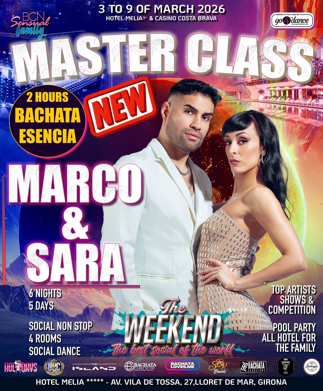 MARCO & SARA MASTER CLASS - INDIVIDUAL