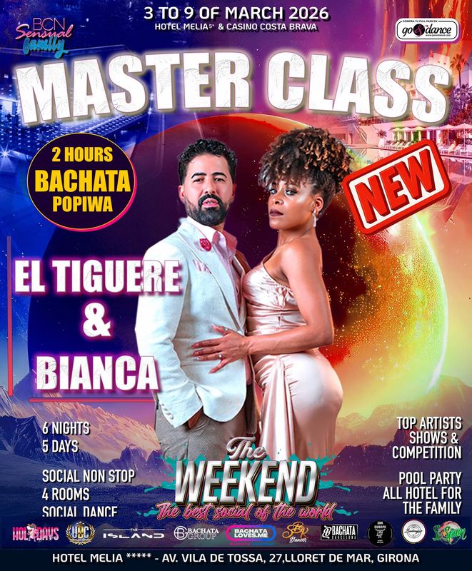 TIGUERE & BIANCA MASTER CLASS - INDIVIDUAL TIGUERE & BIANCA MASTER CLASS - INDIVIDUAL