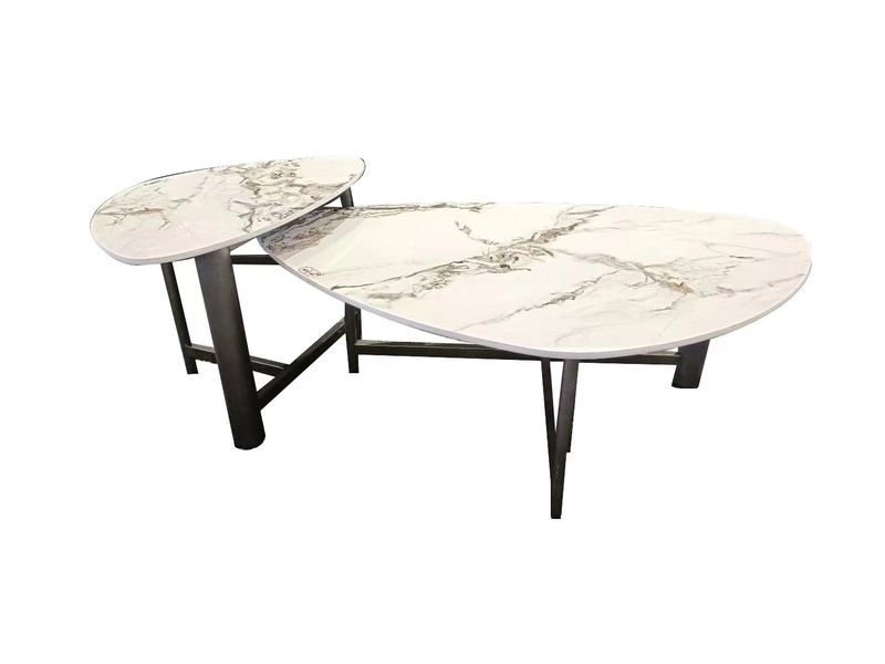 CASCADE CERAMIC COFFEE TABLE SET