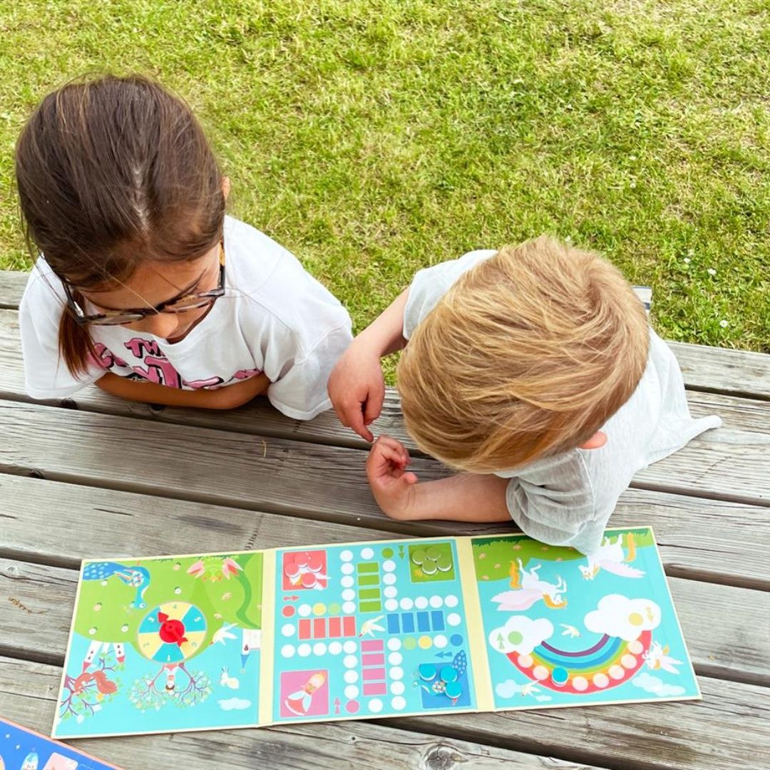 Magnetisch bordspel  Ludo - Eenhoorns