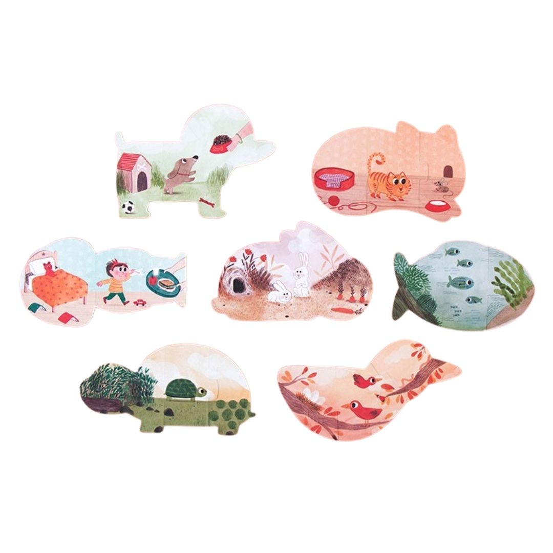 I love my pets puzzle