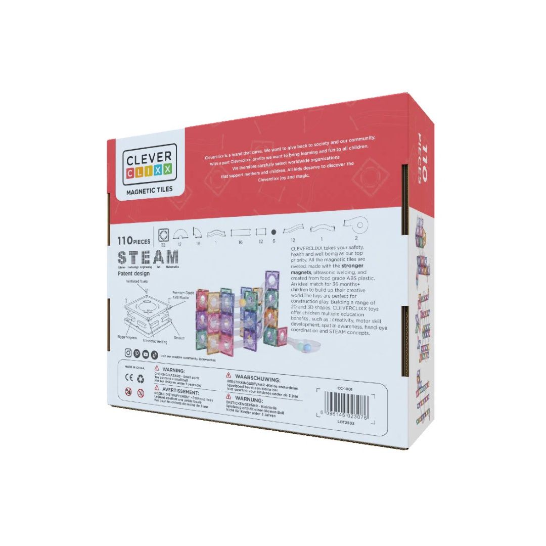 Ball Run Clever Pack Pastel 110 Stuks