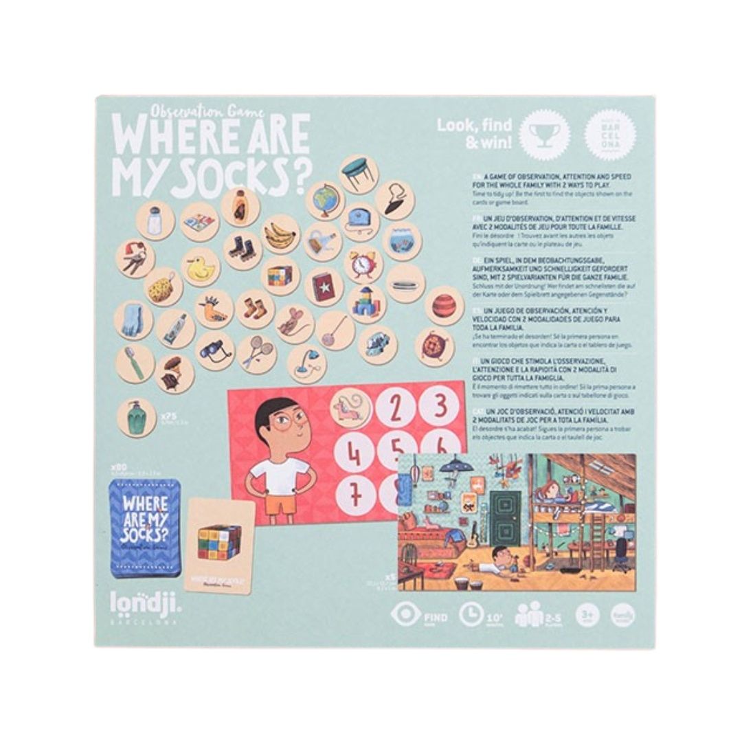 Londji - where are my socks?