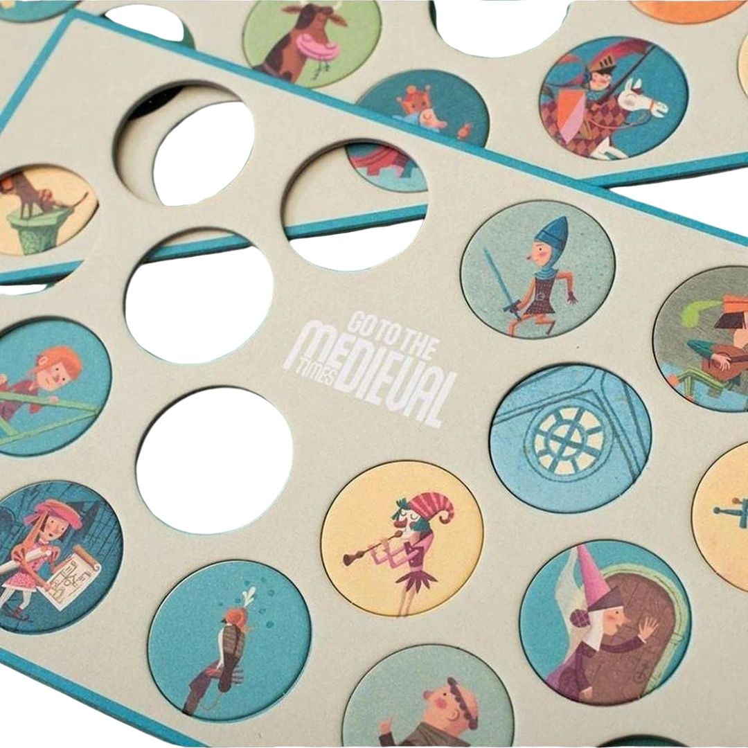 Go to the medieval times look and find puzzle