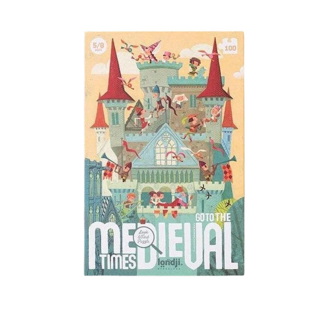 Go to the medieval times look and find puzzle