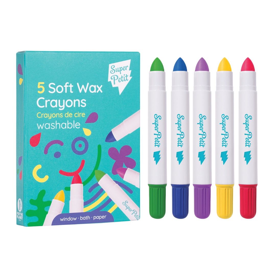 Soft wax crayon