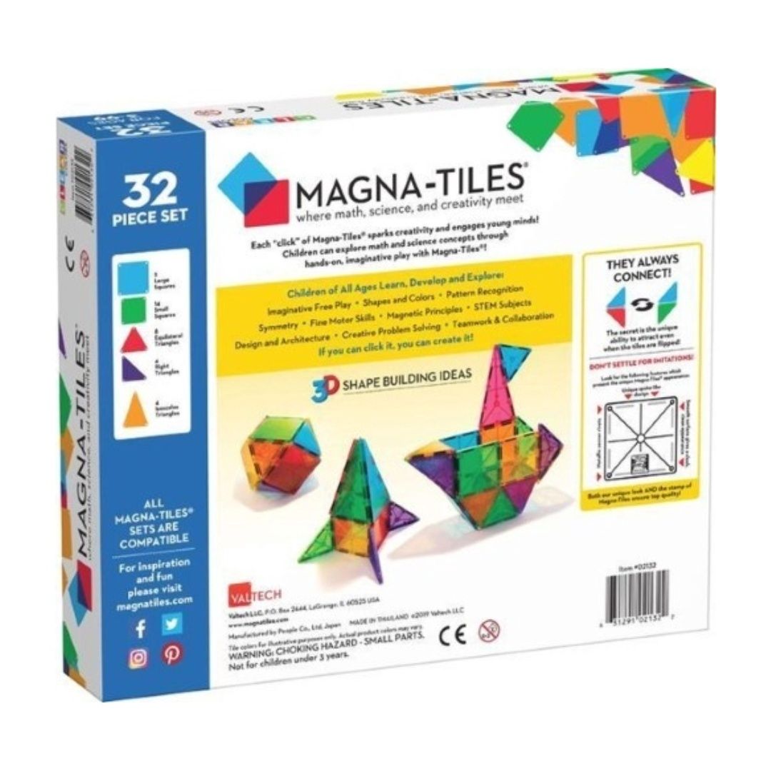 clear colors 32-piece set