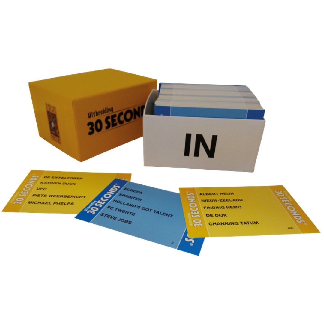 30 Seconds  Uitbreiding