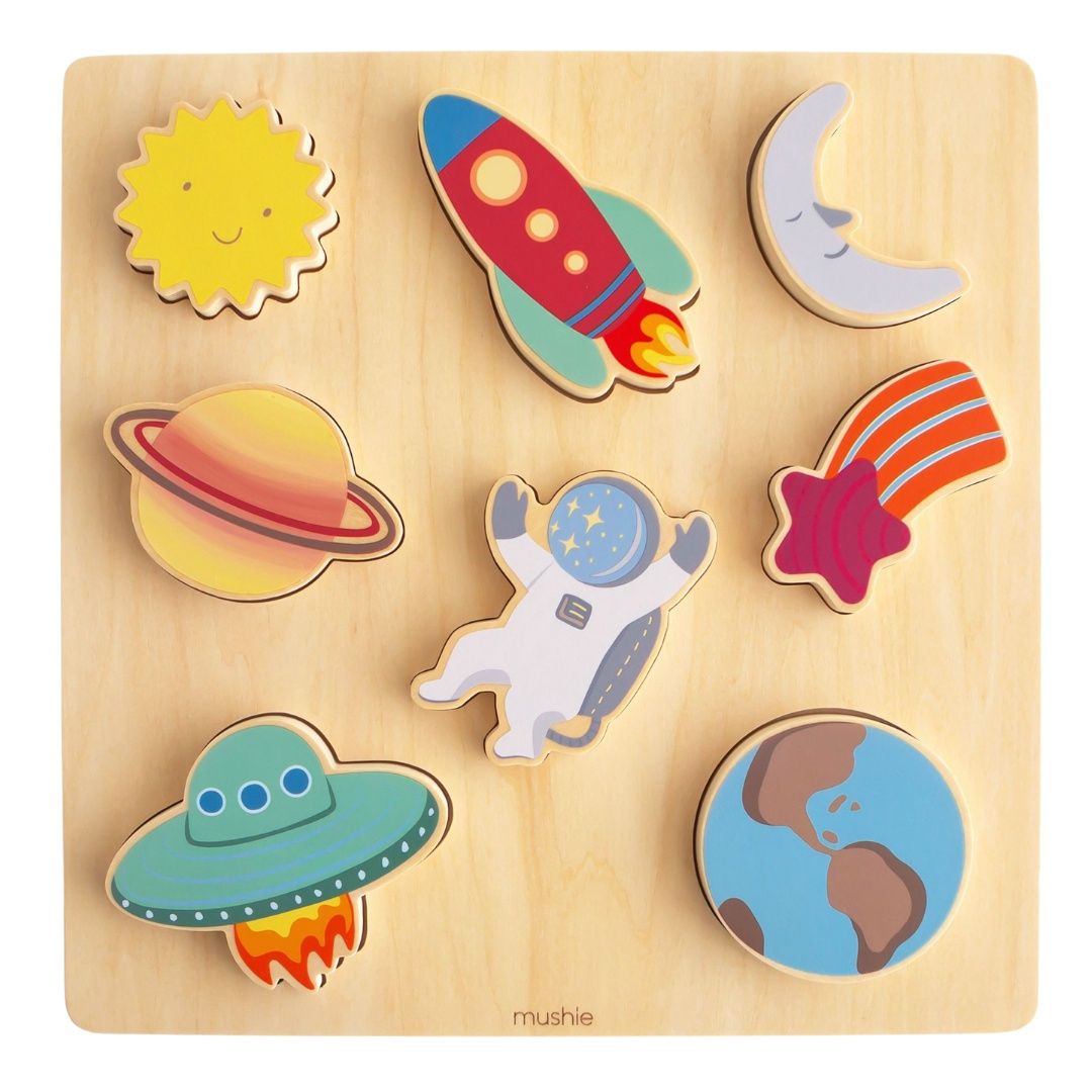 MUSHIE Houten Puzzel Ruimte