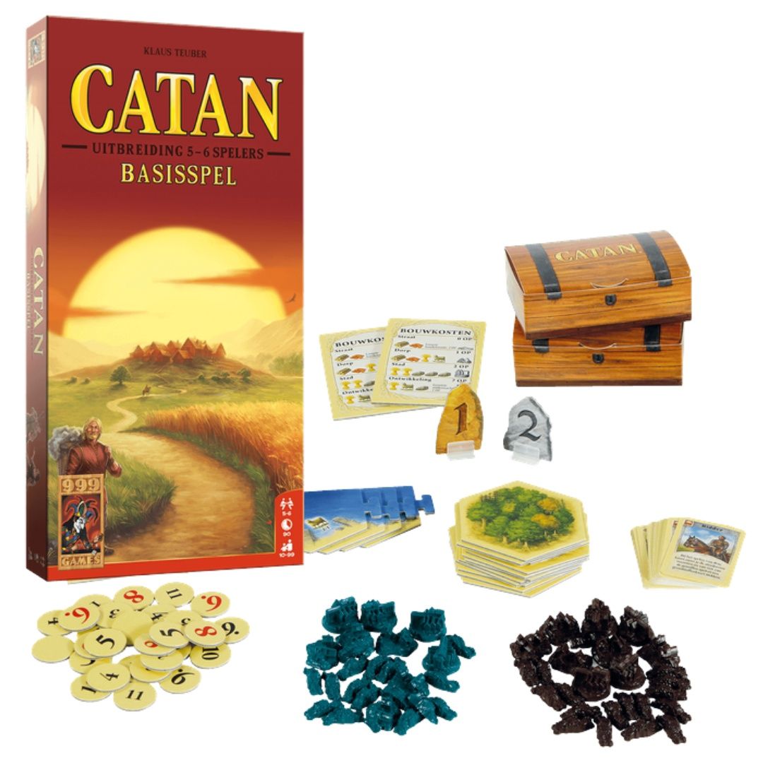 Catan uitbreiding 5/6 spelers